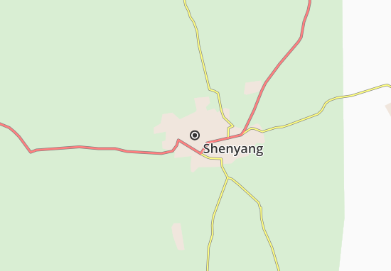 Kaart Plattegrond Shenyang