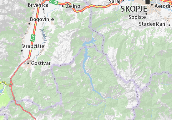 Zdunje Map
