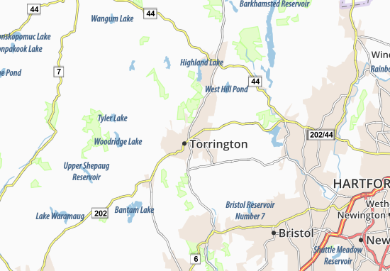 Torrington Map