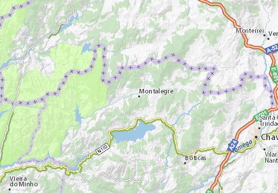 Mapa Montalegre