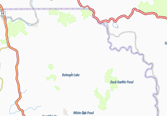 Karte Stadtplan Lakewood