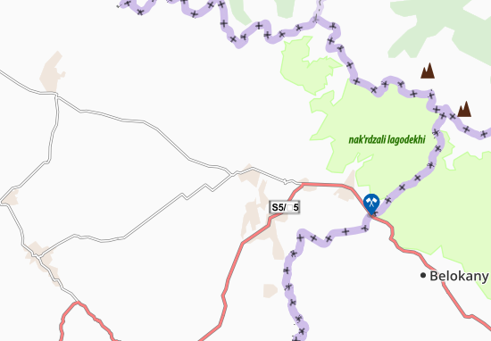 Kaart Plattegrond Kabali
