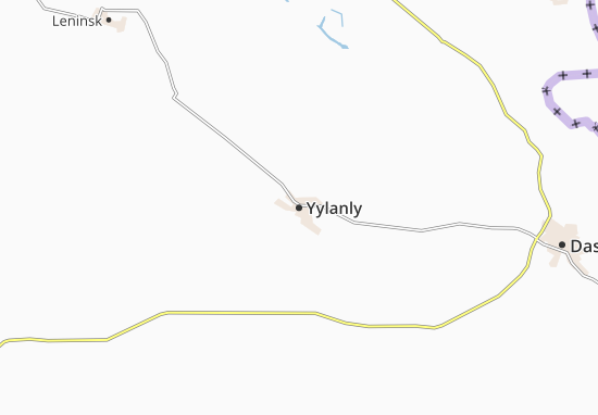Karte Stadtplan Yylanly