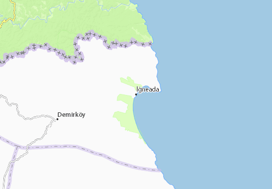İğneada Map