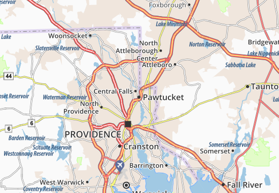 Pawtucket Map