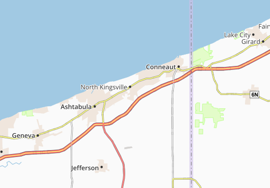 Karte Stadtplan Kingsville