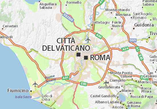 Carte-Plan Città del Vaticano