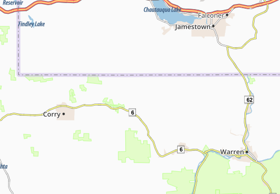 Kaart Plattegrond Lottsville