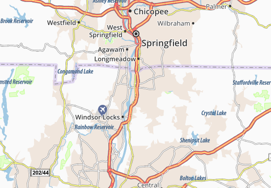 Karte Stadtplan Enfield