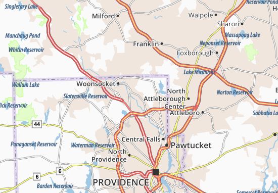 Cumberland Hill Map
