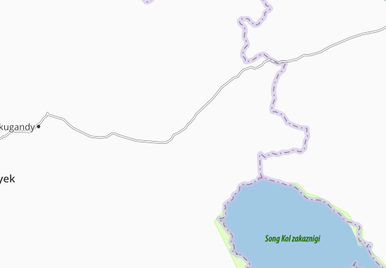 Kaart Plattegrond Dzhangyaryk