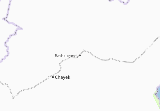 Mapa Bashkugandy