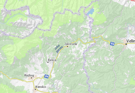 Jakoruda Map