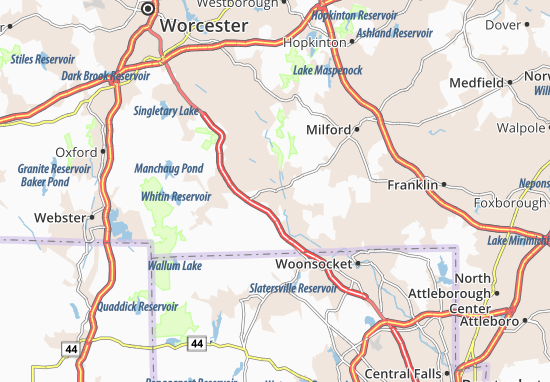 Uxbridge Map