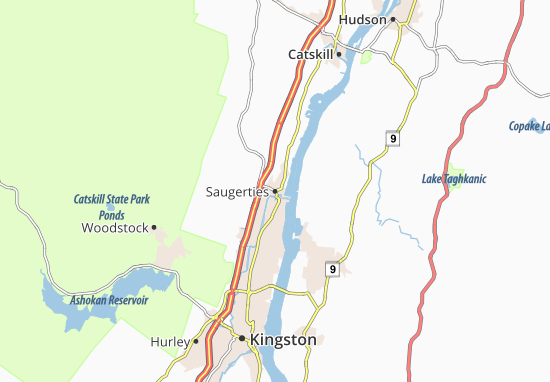 Saugerties Map