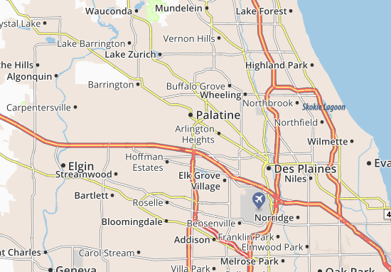 Rolling Meadows Map