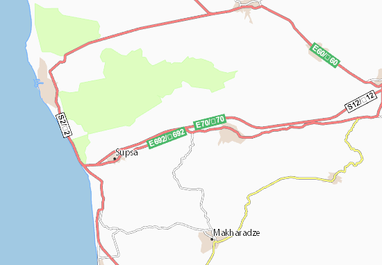 Kvemo-chibati Map
