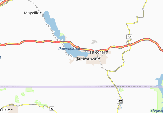 Mapa Lakewood