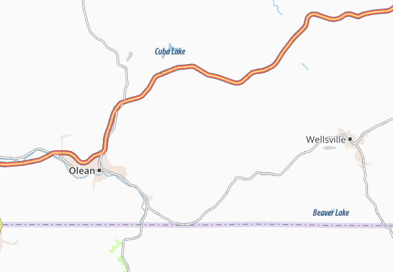 Mapa West Clarksville