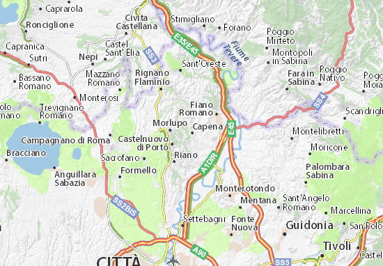 Capena Map