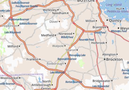 Walpole Map