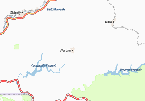 Karte Stadtplan Walton