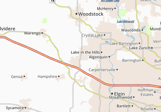Huntley Map