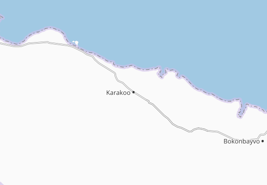 Kaart Plattegrond Karakoo