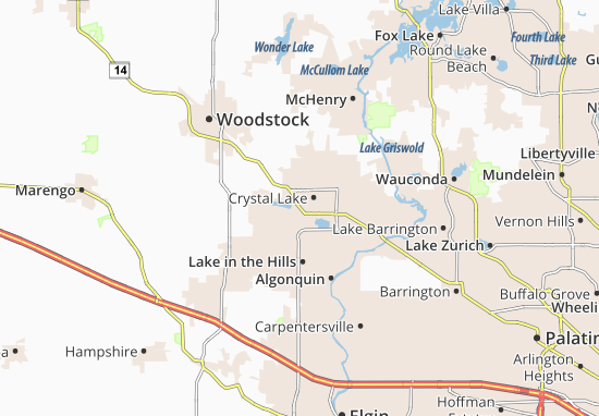 Crystal Lake Map