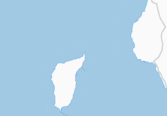 Inahomisaki Map