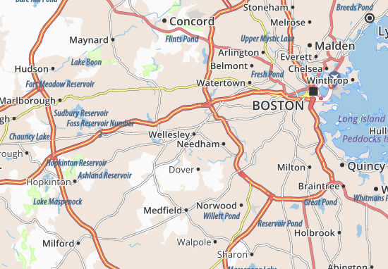 Wellesley Map