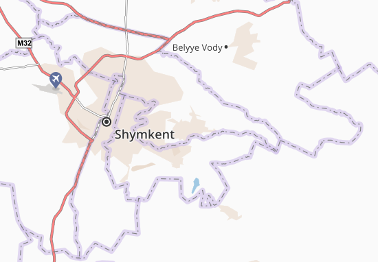 Mapa Sayram