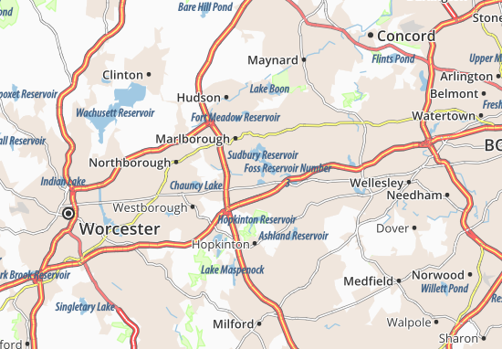 Southborough Map
