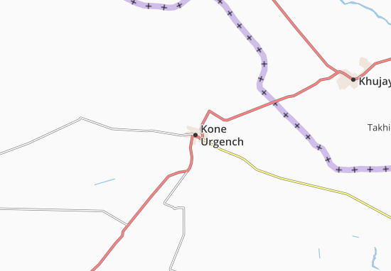 Kone Urgench Map
