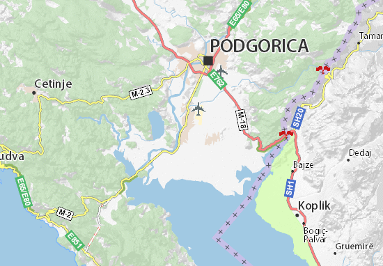 Golubovci Map