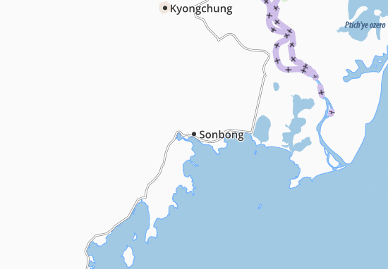 Karte Stadtplan Sonbong