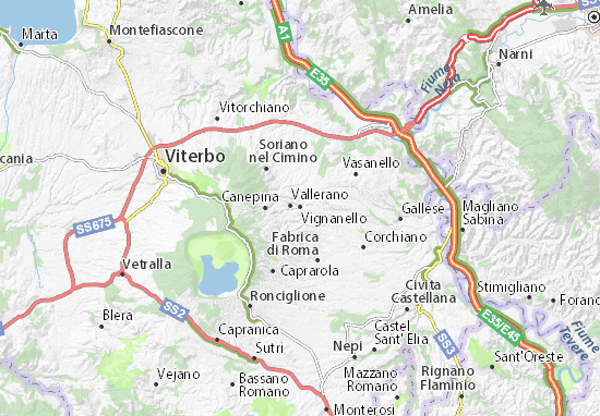 Vignanello Map