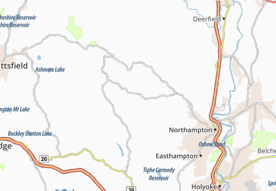 Mapa Chesterfield