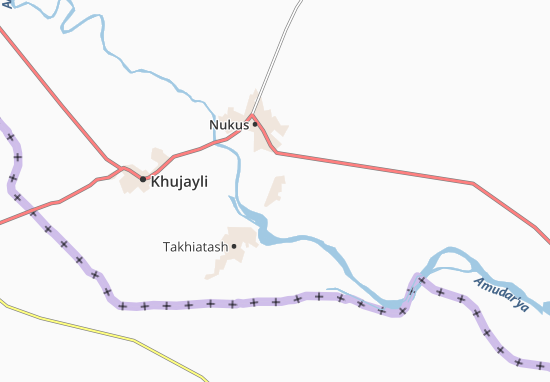 Mapa Kyzketken