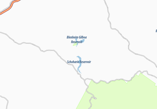 Karte Stadtplan Gilboa