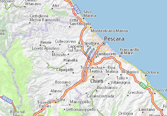 Mappe-Piantine Cavaticchio Superiore
