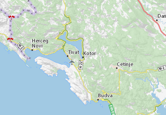 Kotor Map
