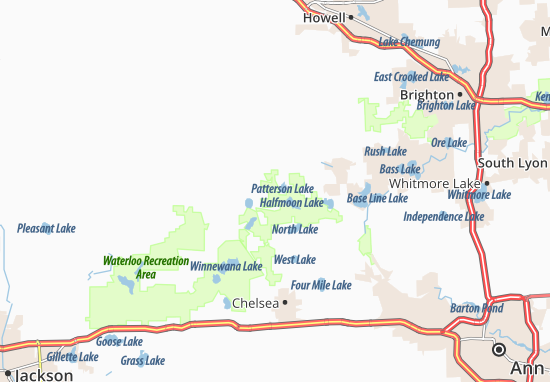 Mapa Kaiserville