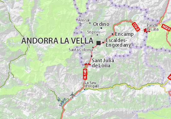 Fontaneda Map