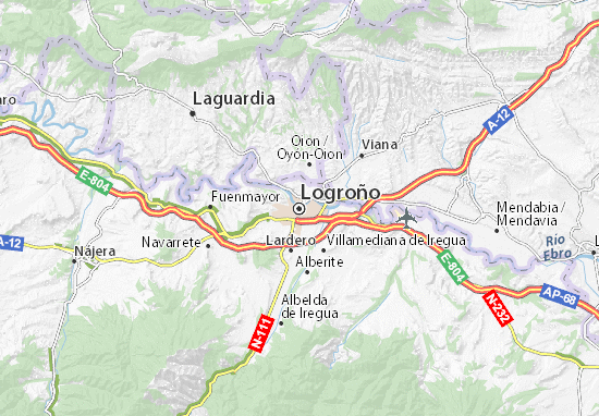Mapa Plano Logroño