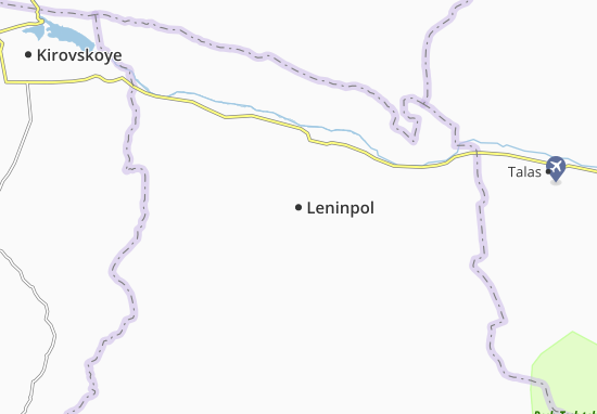Kaart Plattegrond Leninpol
