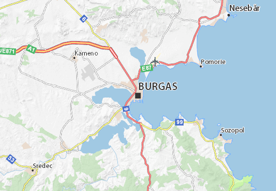 Burgas Map