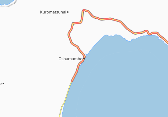Oshamambe Map