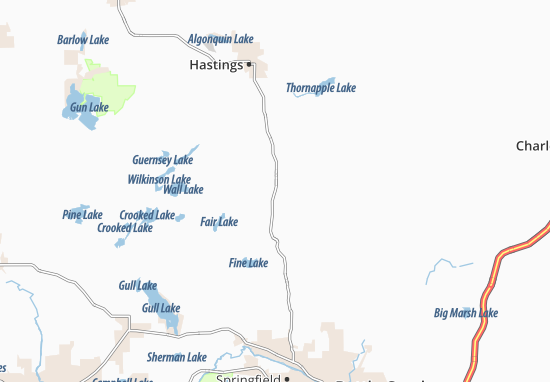 Karte Stadtplan Dowling