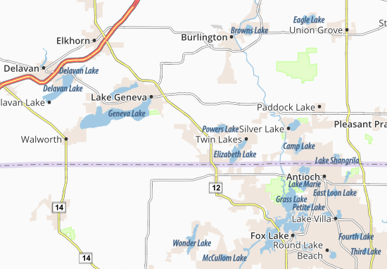 Pell Lake Map
